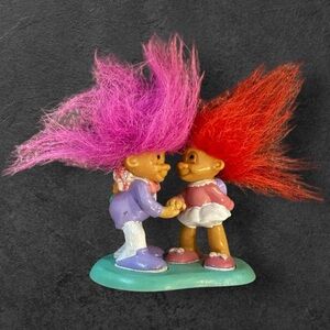 Russ Vintage Troll Dolls with Colorful Hair